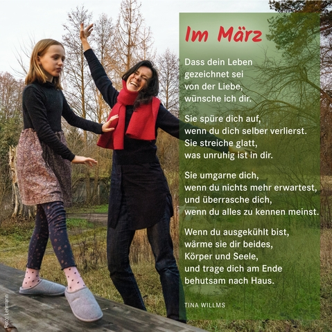 Im März